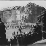 Topografia ruin. Praga 1945 fot. Josef Sudek