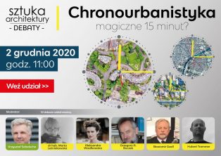 Plakat Chronourbanistyka m