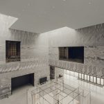 Projekt Muzeum Historii Polski w Warszawie. Sufit akustyczny Rockfon Mono Acoustic Architekt WXCA Wykonawca Transtolbud – Piekutowski Sp. z o.o