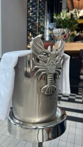 Lobster cooler detail