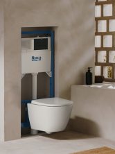 Roca-stelaz podtynkowy Duplo S-kompletny zestaw-ceramika WC